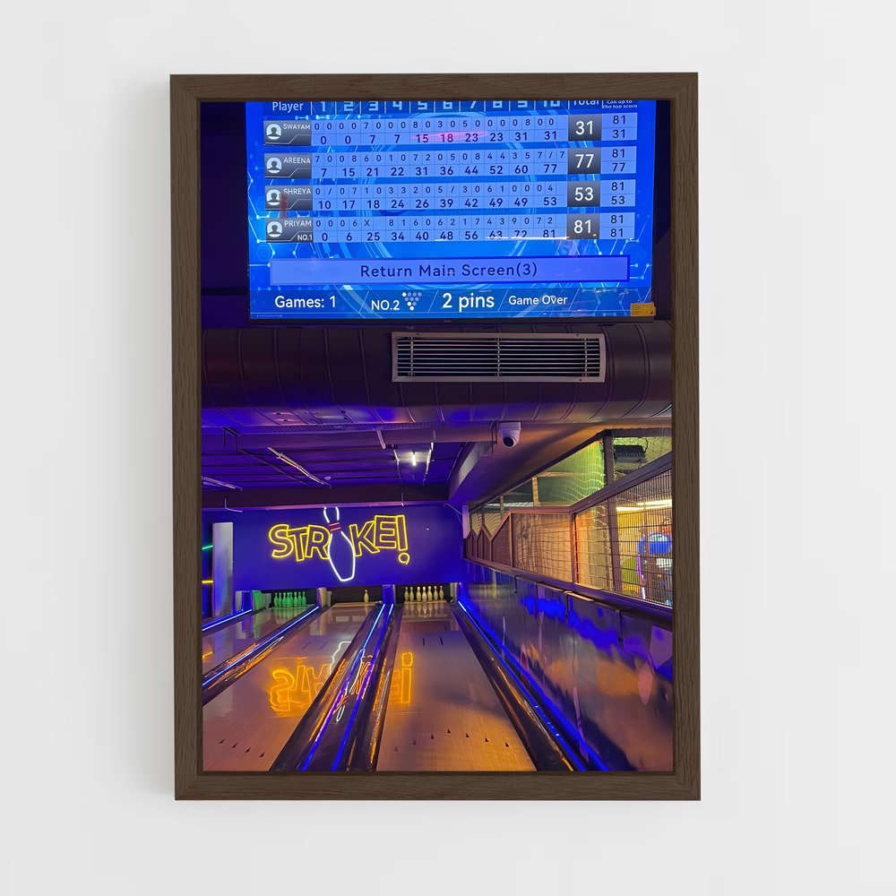 Poster Bowling Fever (vue 5)